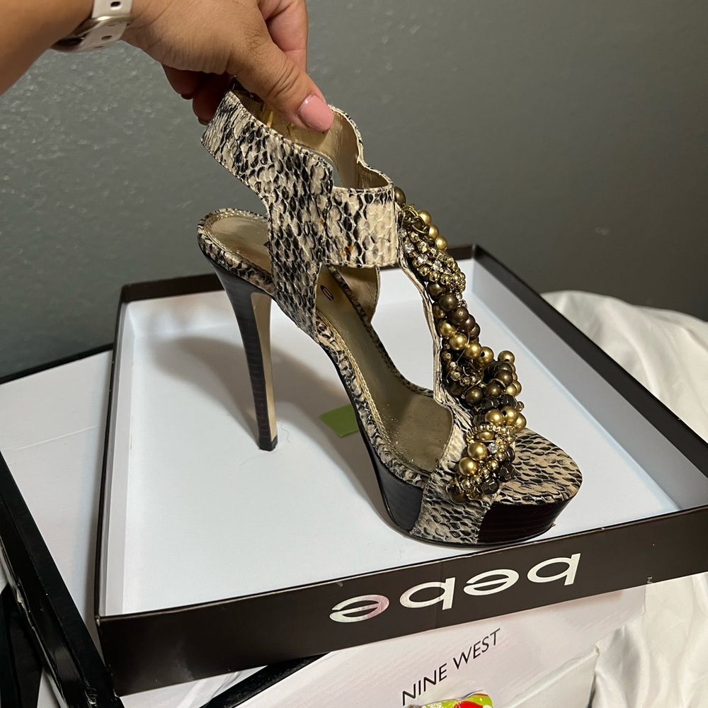 bebe high heels